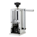 Manual Wire Stripping Machine, 0.06''-0.98'' Copper Stripper with Hand Crank or Drill Powered, Visible Stripping Depth Reference, Portable Aluminum Frame Wire Peeler for Scrap Copper Recycling