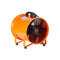 Portable Ventilator 304.8mm Cylinder Fan 367W 2574CFM with 10m Duct