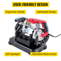Portable Band Saw 127mm Cordless 10Amp Variable Speed Metal Wood