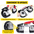 Portable Band Saw 127mm Cordless 10Amp Variable Speed Metal Wood