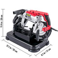 Portable Band Saw 127mm Cordless 10Amp Variable Speed Metal Wood