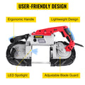 Variable-Speed 127mm Band Saw 220V 10Amp Portable Handheld