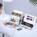 14in Portable Monitor 1080P HD USB-C HDMI Laptop Screen Extender