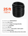 7.62m 6AWG 600V SOOW Power Cable 4 Conductor Welder Copper