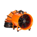 Portable Ventilator 254mm 255W 1720CFM Exhaust Blower 5m Duct
