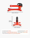 Portable Pipe Vise Aluminium 1/8