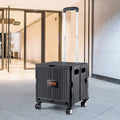 Foldable Utility Cart 50kg Load Capacity Rolling Crate Handcart