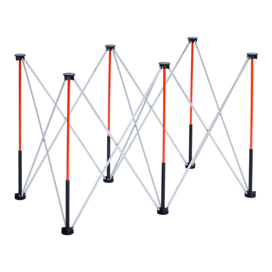Portable Folding Workstand 1267 x 665 mm Collapsible Work Stand 1135 kg