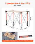 Portable Folding Workstand 1267x665mm 1135kg Collapsible