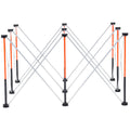 Portable Folding Workstand 1267x665mm 1135kg Collapsible