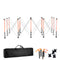 Portable Folding Workstand 2455 x 1260 mm Collapsible Work Stand 2724 kg