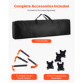 Portable Folding Workstand 2455 x 1260 mm Collapsible Work Stand 2724 kg