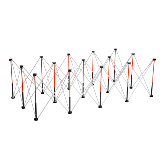Portable Folding Workstand 2455 x 1260 mm Collapsible Work Stand 2724 kg