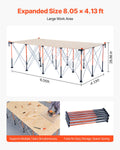 Portable Folding Workstand 2455x1260mm 2724kg Collapsible