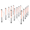 Portable Folding Workstand 2455x1260mm 2724kg Collapsible