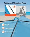 Beach Tent 4 Person UPF 50+ Sun Shelter Portable Canopy Carry Bag