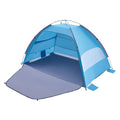 Beach Tent 4 Person UPF 50+ Sun Shelter Portable Canopy Carry Bag