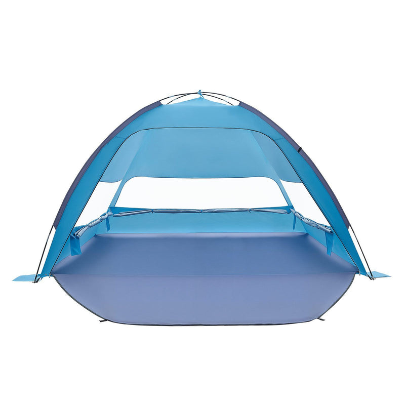 Beach Tent Sun Shelter 6 Person UPF 50+ Portable Canopy