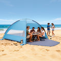 Beach Tent Sun Shelter 6 Person UPF 50+ Portable Canopy