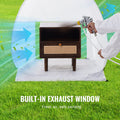 Spray Paint Tent 3.3x2.9x3.3ft Pop Up Booth Portable Shelter