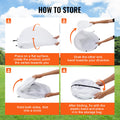 Spray Paint Tent 3.3x2.9x3.3ft Pop Up Booth Portable Shelter