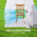 Spray Paint Tent 60x60x70cm Pop-Up Portable Booth Built-In Floor