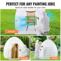 Spray Paint Tent 60x60x70cm Pop-Up Portable Booth Built-In Floor