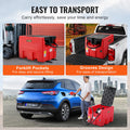 Portable Diesel Fuel Tank 182L Electric Transfer Pump 10.6 GPM Red