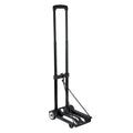 Folding Hand Truck 50kg 2 Wheel Collapsible Luggage Cart Black