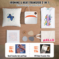 Heat Press 9x9 Inch Portable Sublimation Transfer T-Shirt DIY