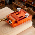 Pocket Hole Jig Kit 12-48mm Adjustable Woodworking Drill System