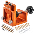 Pocket Hole Jig Kit 12-48mm Adjustable Woodworking Drill System