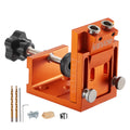 Pocket Hole Jig Kit 12-48mm Adjustable Woodworking Drill System