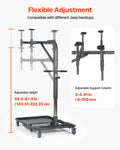 Hardtop Remover Lift Jeep Wrangler YJ TJ JK JL 4XE Ford Bronco