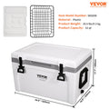 Insulated Portable Cooler 49L Holds 50 Cans Ice Chest Camping Beach