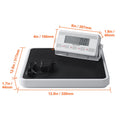 Portable Medical Scale, Professional Digital Physician Scale for Weighing - with Anti-Slip Mat, 2 Units (kg/lb), Hold & Tare Function, 400LBS Capacity Physician Wight Scale for Gym Home Hospital