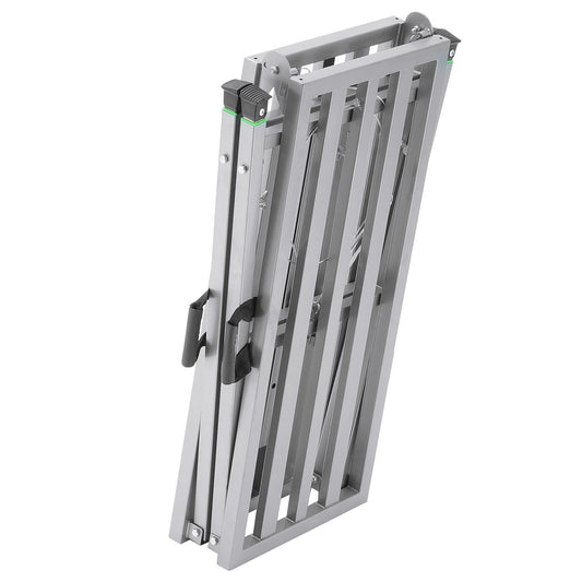 Work Platform 4 Gear Adjustable Height Folding Step Ladder 400kg