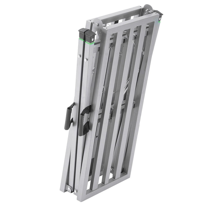 Work Platform 4 Gear Adjustable Height Folding Step Ladder 400kg