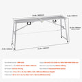 Work Platform 4 Gear Adjustable Height Folding Step Ladder 400kg