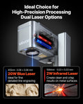 20W Laser Engraver 10,000mm/s 160x140mm Wood Acrylic Engraving Machine