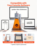 20W Laser Engraver 10,000mm/s 160x140mm Wood Acrylic Engraving Machine
