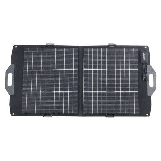100W Bifacial Solar Panel Foldable Monocrystalline MC4 USB Camping