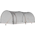 Baseball Batting Cage Net Frame 22x12x8ft Portable Heavy Duty