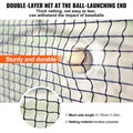 Baseball Batting Cage Net Frame 22x12x8ft Portable Heavy Duty