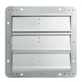 Shutter Exhaust Fan 254mm 1400RPM 753CFM Aluminum Wall Mount Attic