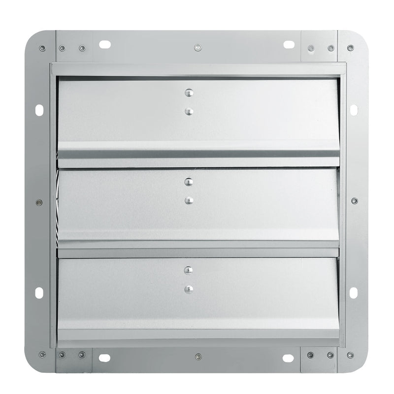 Shutter Exhaust Fan 254mm 1400RPM 753CFM Aluminum Wall Mount Attic
