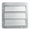 Shutter Exhaust Fan 254mm 1400RPM 753CFM Aluminum Wall Mount Attic