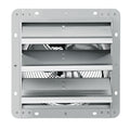 Shutter Exhaust Fan 254mm 1400RPM 753CFM Aluminum Wall Mount Attic