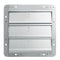 Shutter Exhaust Fan 305mm 1400RPM 1084CFM Aluminum Wall Mount