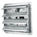 Shutter Exhaust Fan 406mm 1400RPM 1506CFM Aluminum Wall Mount